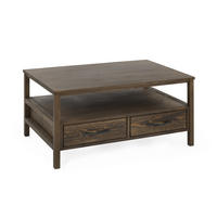 COUCHTISCH - Dunkelbraun, Holz (60/90/45cm) - MSL wooden furniture