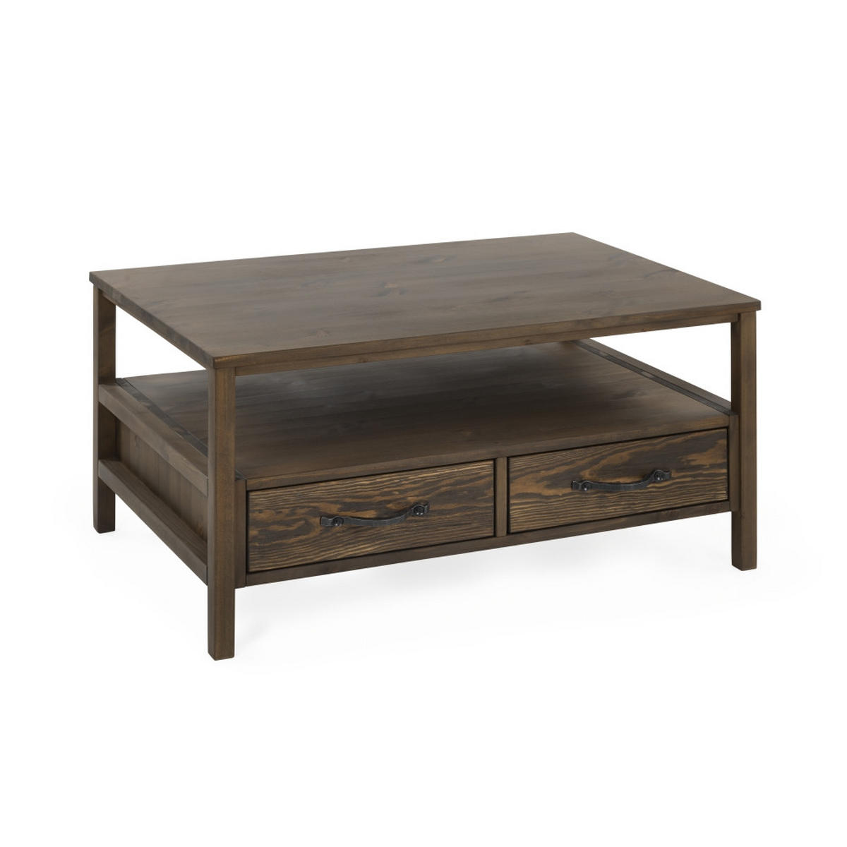 COUCHTISCH - Dunkelbraun, Holz (60/90/45cm) - MSL wooden furniture