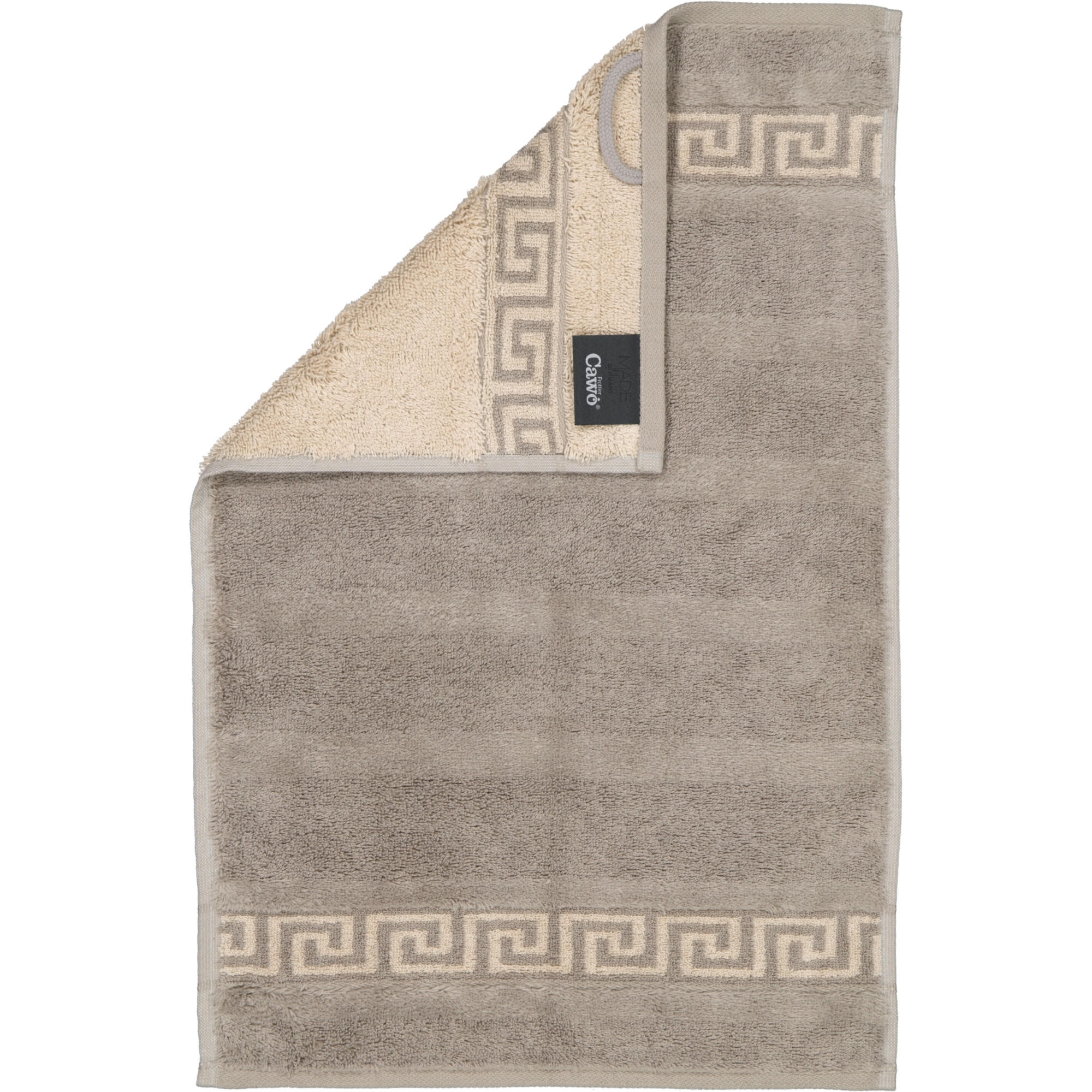 HANDTÜCHER NOBLESSE DUO 1003 GRAPHIT - 70 - Grau, Textil (30/50cm) - Cawoe