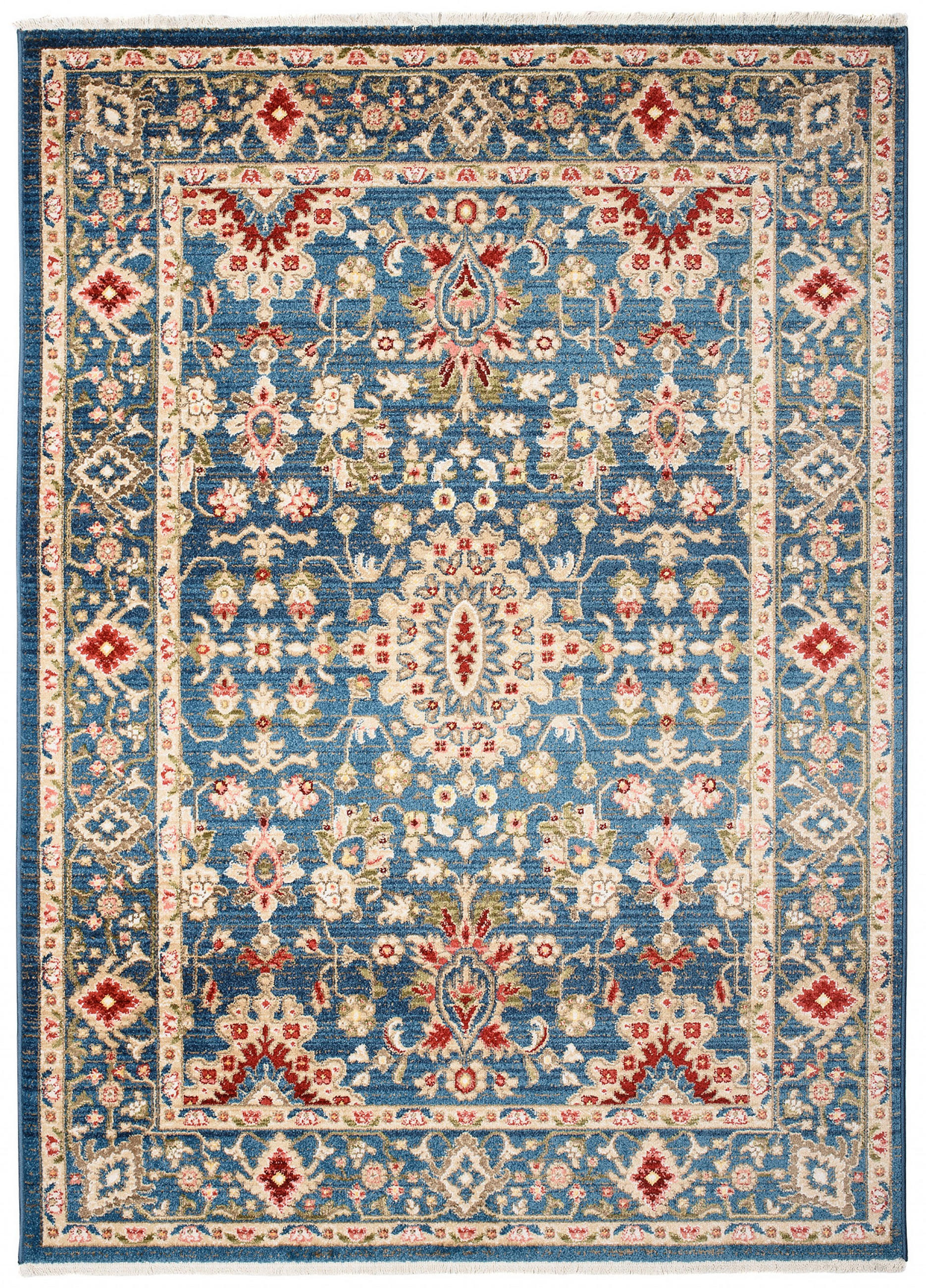 TEPPICH RIVIOLI Blau 80/150 cm - Blau, Textil (80/150cm) - Tapiso