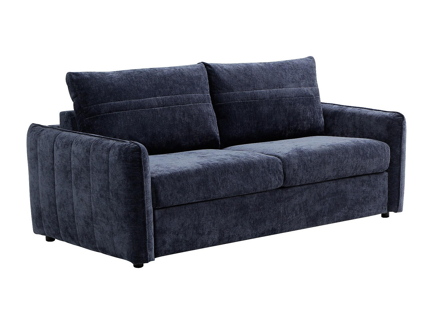 SCHLAFSOFA - -Sitzer - Stoff - Blau - - Blau, Textil (192/82/103cm) - Vente-Unique