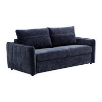 SCHLAFSOFA - -Sitzer - Stoff - Blau - - Blau, Textil (192/82/103cm) - Vente-Unique
