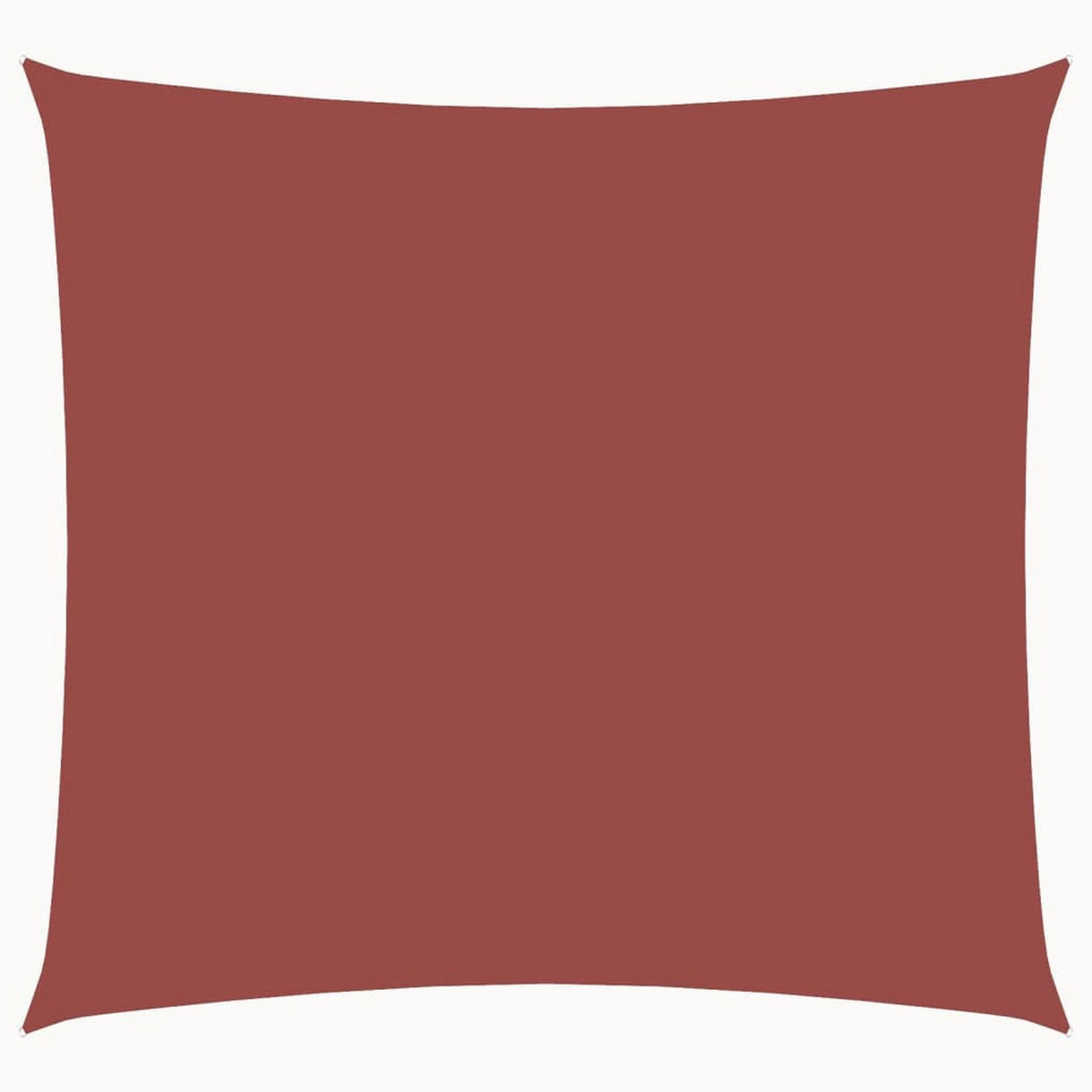 SONNENSEGEL Oxfordgewebe Quadratisch 2 x 2 m Terracotta - Braun, Textil (200/200cm) - furnicato