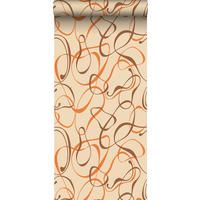 TAPETE figurative Motive 50 x 900 cm - Beige, Papier (50/900cm) - Sanders & Sanders