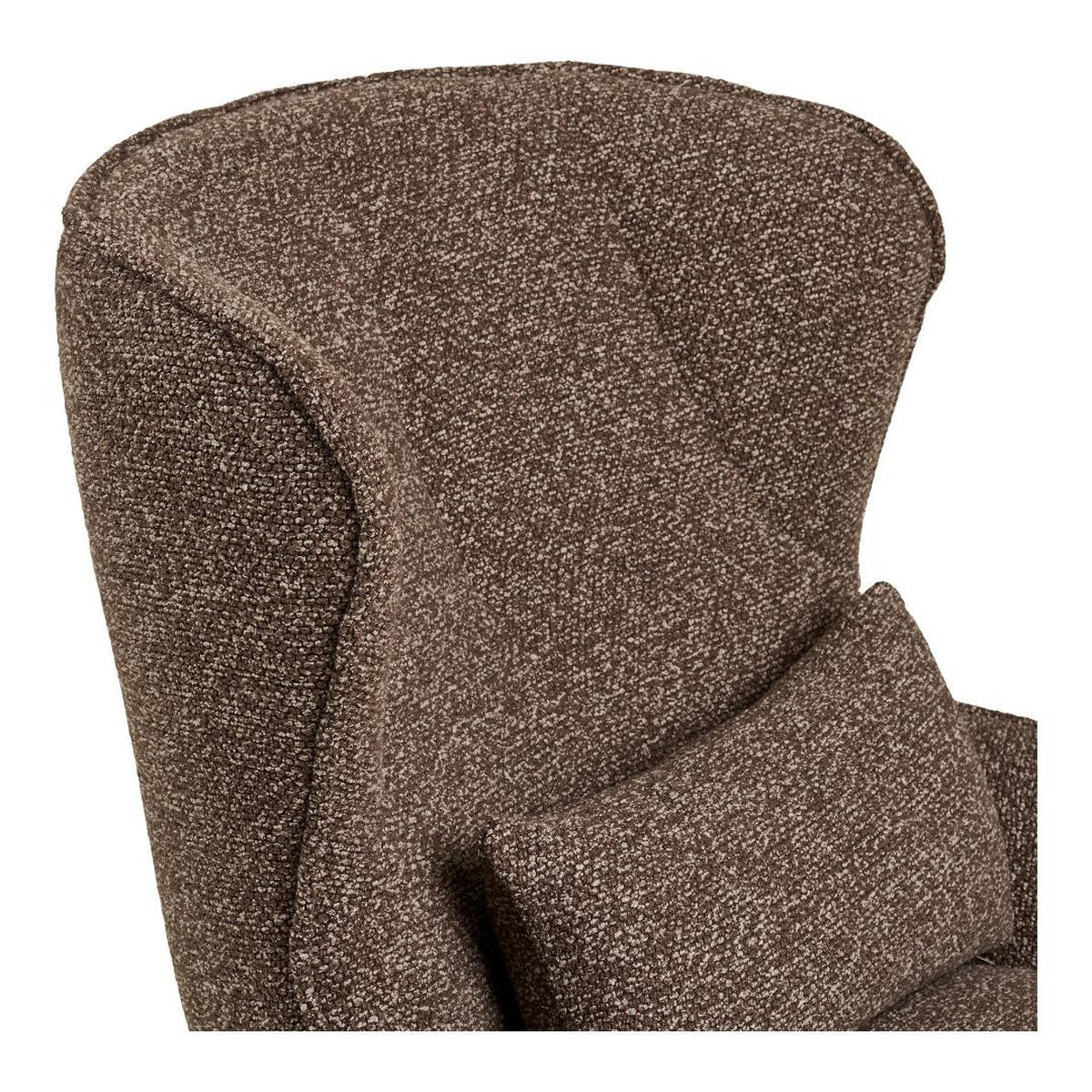 SESSEL, Signe, Braun, Polyester, 88 x 76 x 90 cm - Braun, Textil (88/90/76cm) - ebuy24