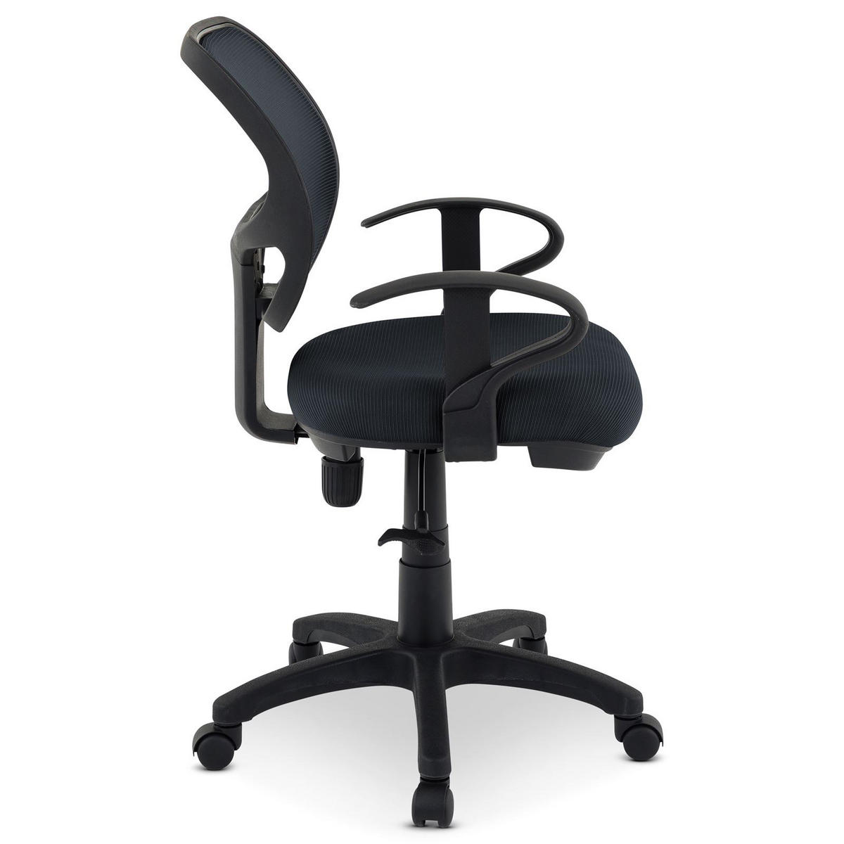 POLSTERBETT PATERNA 180X200 CM - Schwarz, Textil (58/97/58cm) - IDIMEX