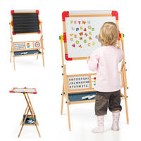 KINDERSTAFFELEI Mehrfarbig - Multicolor, Kunststoff (45/118/62cm) - COSTWAY