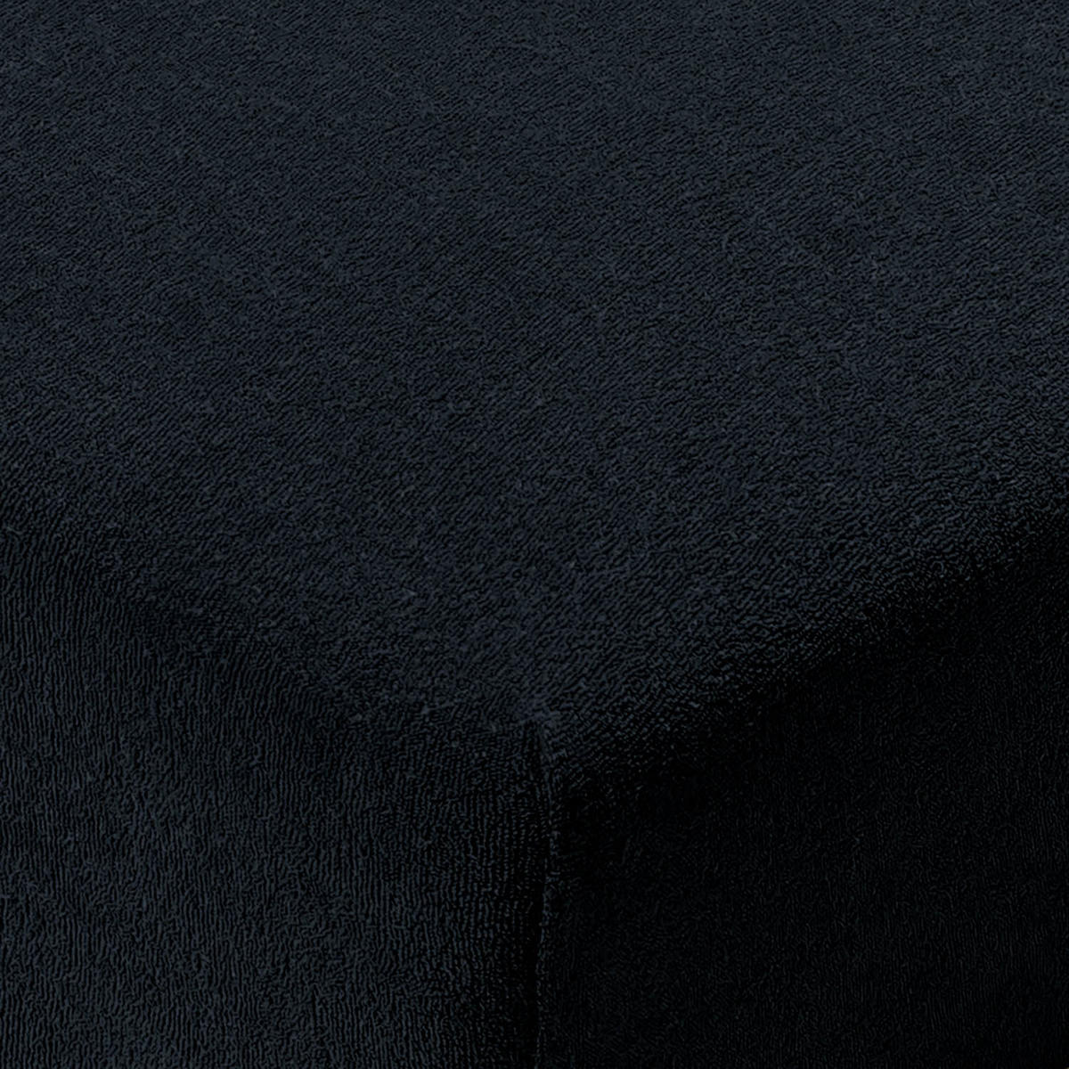 FROTÉ napínacie prestieradlo s certifikátom Oeko-TEX, 138x190x30cm, Dunkelblau - tmavomodrá, textil (138/190cm) - Blumtal