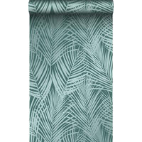 TAPETE Palmenblätter 53 cm x 10.05 m - Grün, Papier (53/1000cm) - Origin Wallcoverings