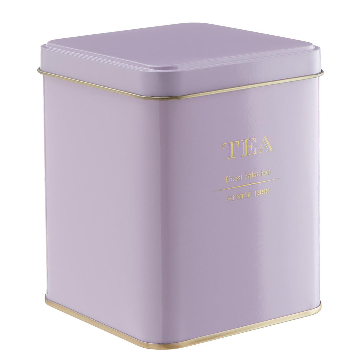 TEEDOSE (6er Set) Tin Tin - Flieder, Metall (9/11/9cm) - Butlers