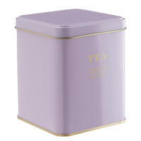 TEEDOSE (6er Set) Tin Tin - Flieder, Metall (9/11/9cm) - Butlers