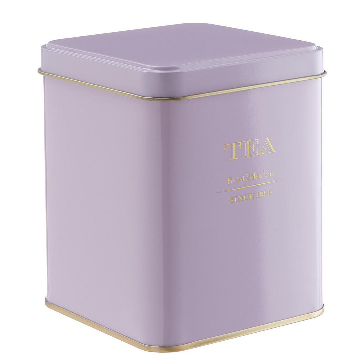 TEEDOSE (6er Set) Tin Tin - Flieder, Metall (9/11/9cm) - Butlers