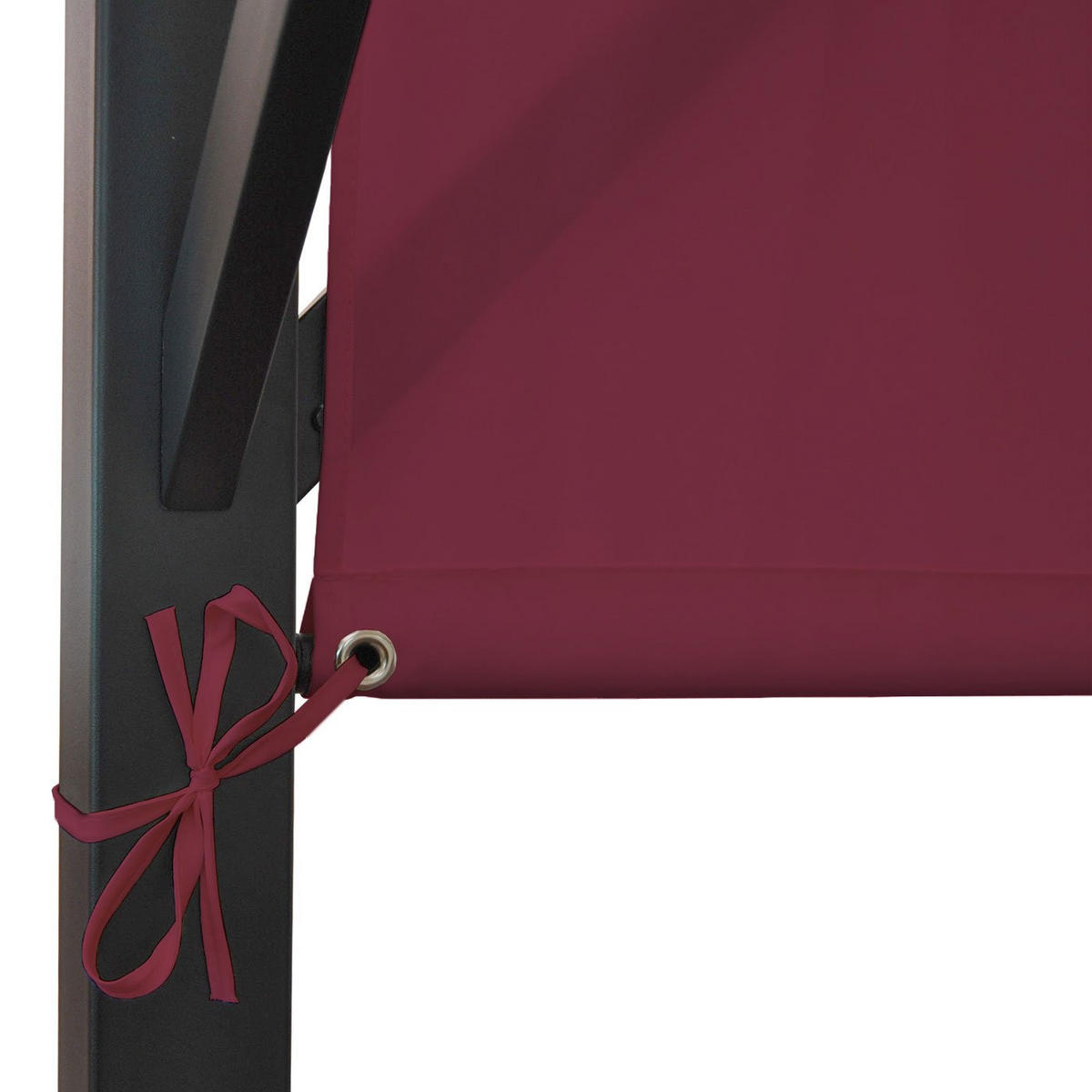 PERGOLA BEJA Bordeaux - Bordeaux, Metall (405/212/405cm) - MCW