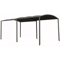 CARPORT AUTO mathis Grau - Grau, Holz (295/240/566cm) - Habitat Garten