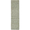 HANDWEBTEPPICH Alm-Freude 70x240 cm - Grün, Textil (70/240cm) - THEKO