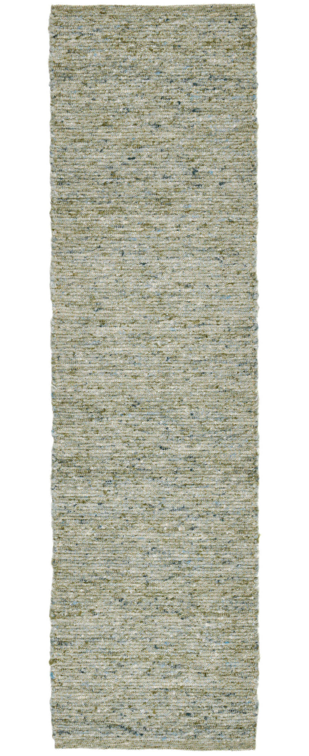 HANDWEBTEPPICH Alm-Freude 70x240 cm - Grün, Textil (70/240cm) - THEKO