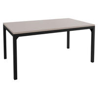 COUCHTISCH Mocca 1 - Kaschmir/Schwarz, Holzwerkstoff/Metall (60/100/50cm) - MIRJAN24