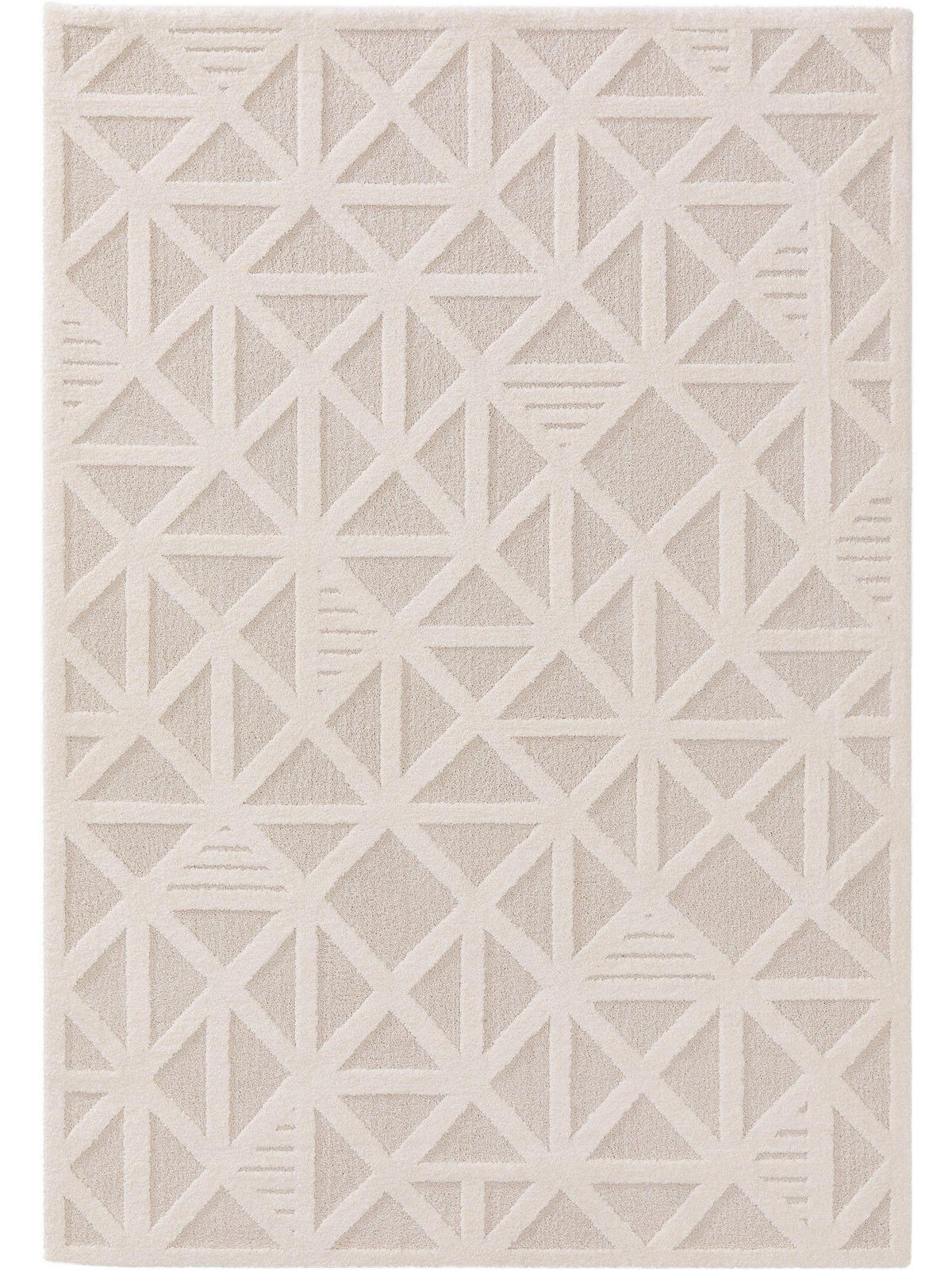 TEPPICH Eve Cream/Beige 200x290 cm - Creme, Textil (200/290cm) - benuta Nest