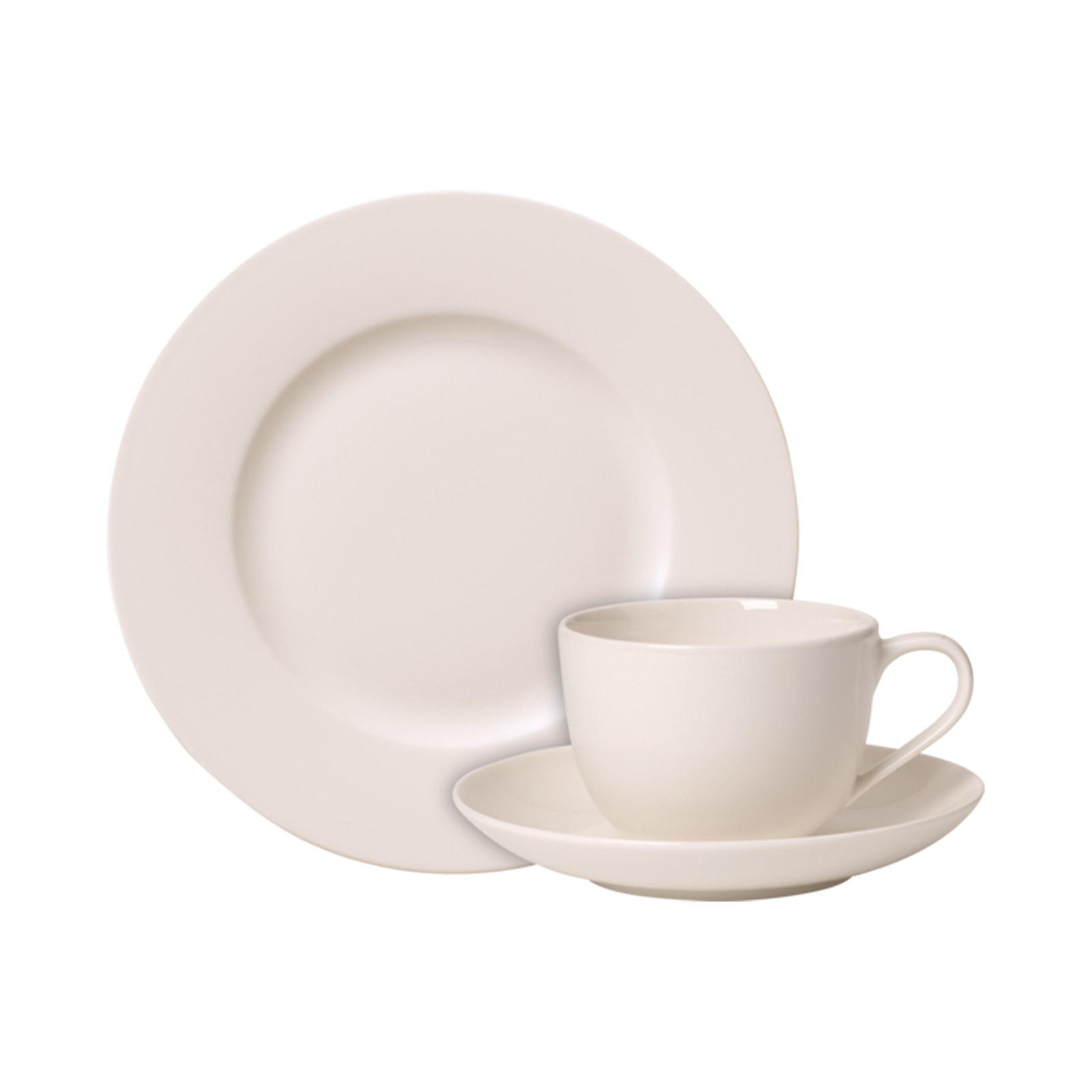 KAFFEESERVICE For Me weiß 18er Set - Weiß, Keramik (1/1/1cm) - Villeroy & Boch