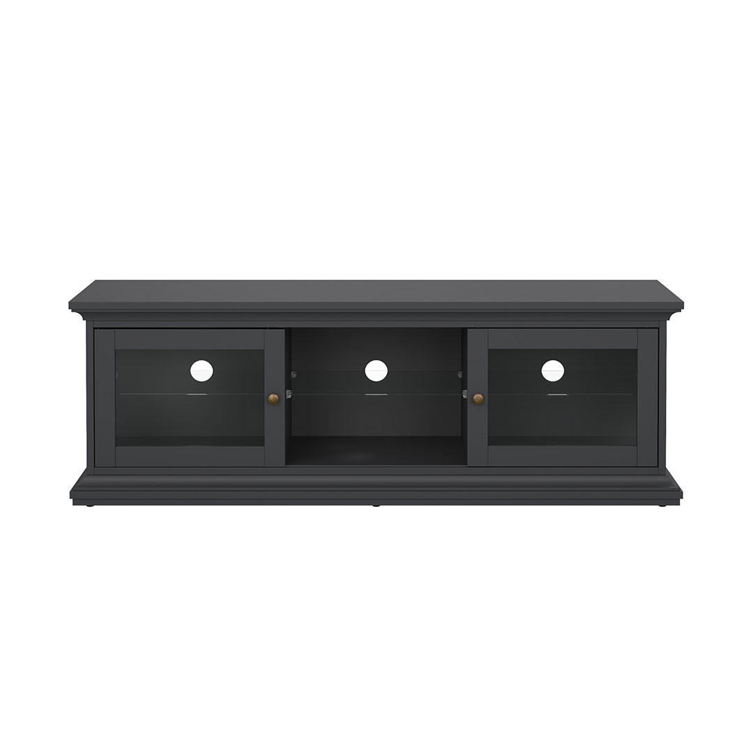 TV-ELEMENT Venedig Dunkelgrau 150/42/51 cm - Dunkelgrau, Holzwerkstoff (150/51/42cm) - ebuy24