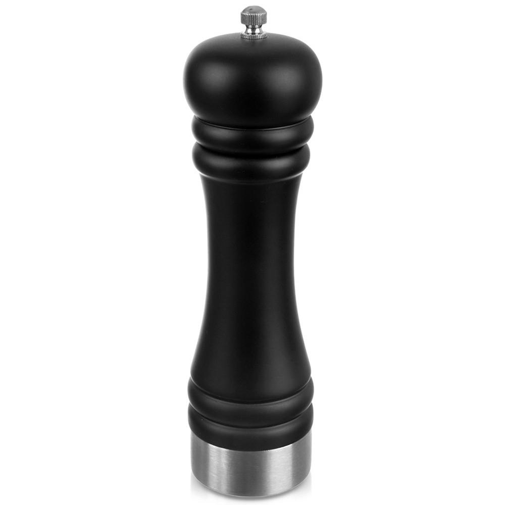 GEWÜRZMÜHLE Schwarz - Schwarz, Holz (6/21.5/6cm) - Orion 