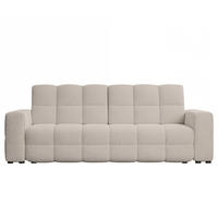 SCHLAFSOFA MOLLY mit Bettkasten, Stoff Beige - Beige, Textil (248/92/93cm) - Idohome