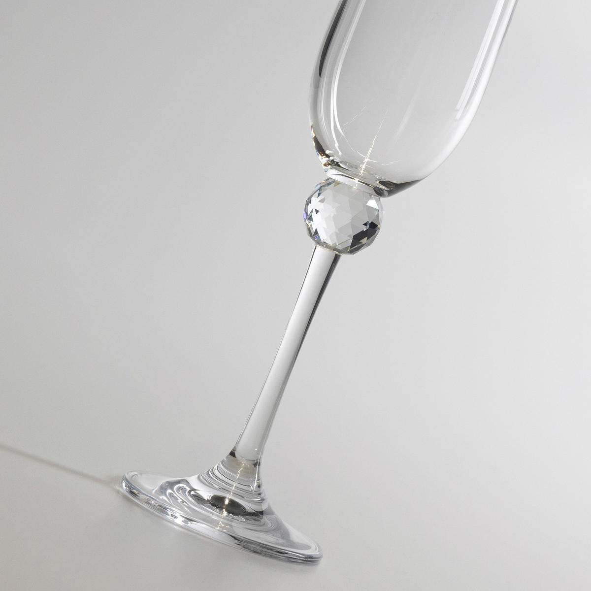 CHAMPAGNERGLAS Diamant - Transparent, Glas (0.2L) - home&you