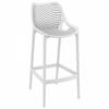 BARHOCKER Weiß 45x105x53cm - Weiß, Kunststoff (45/105/53cm) - AlterEgo