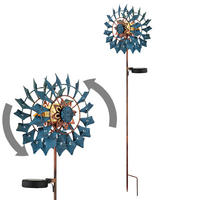 LED AUSSENLEUCHTE Metall Gold - Goldfarben, Metall (22.5/11.5/92cm) - Globo Lighting