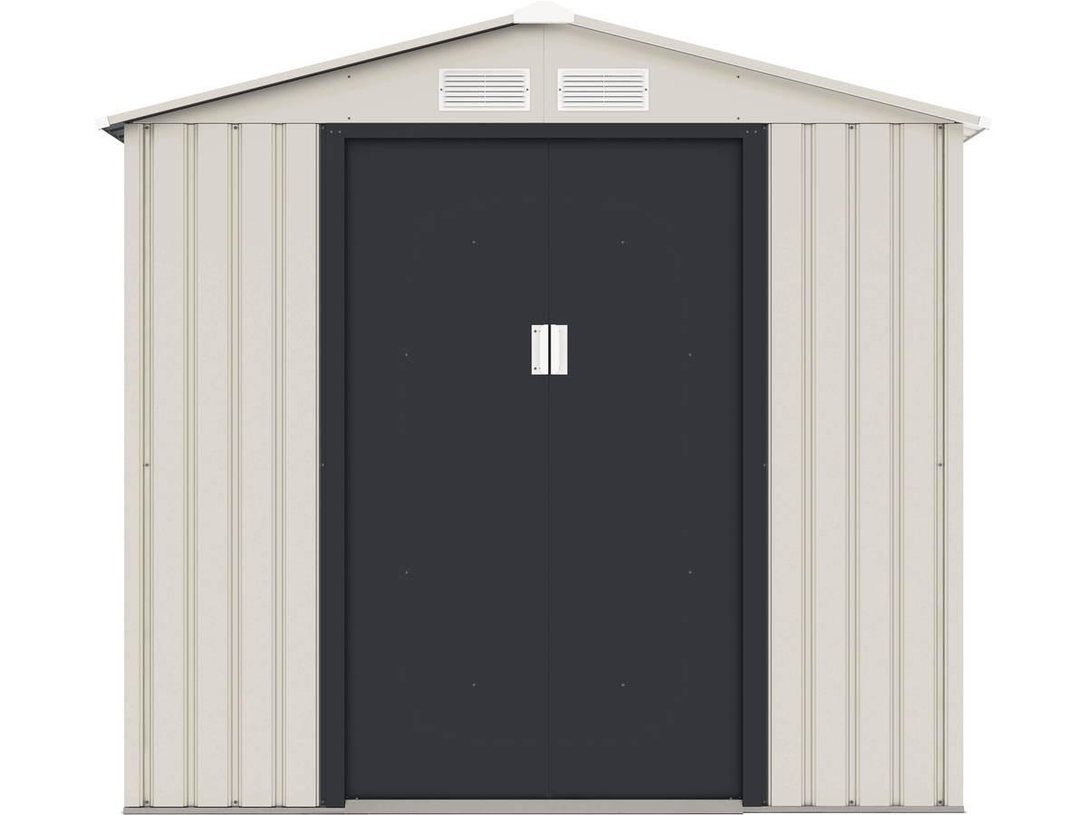 METALL-GARTENHAUS nebraska beige - Beige, Metall (213/195/191cm) - Habitat Garten