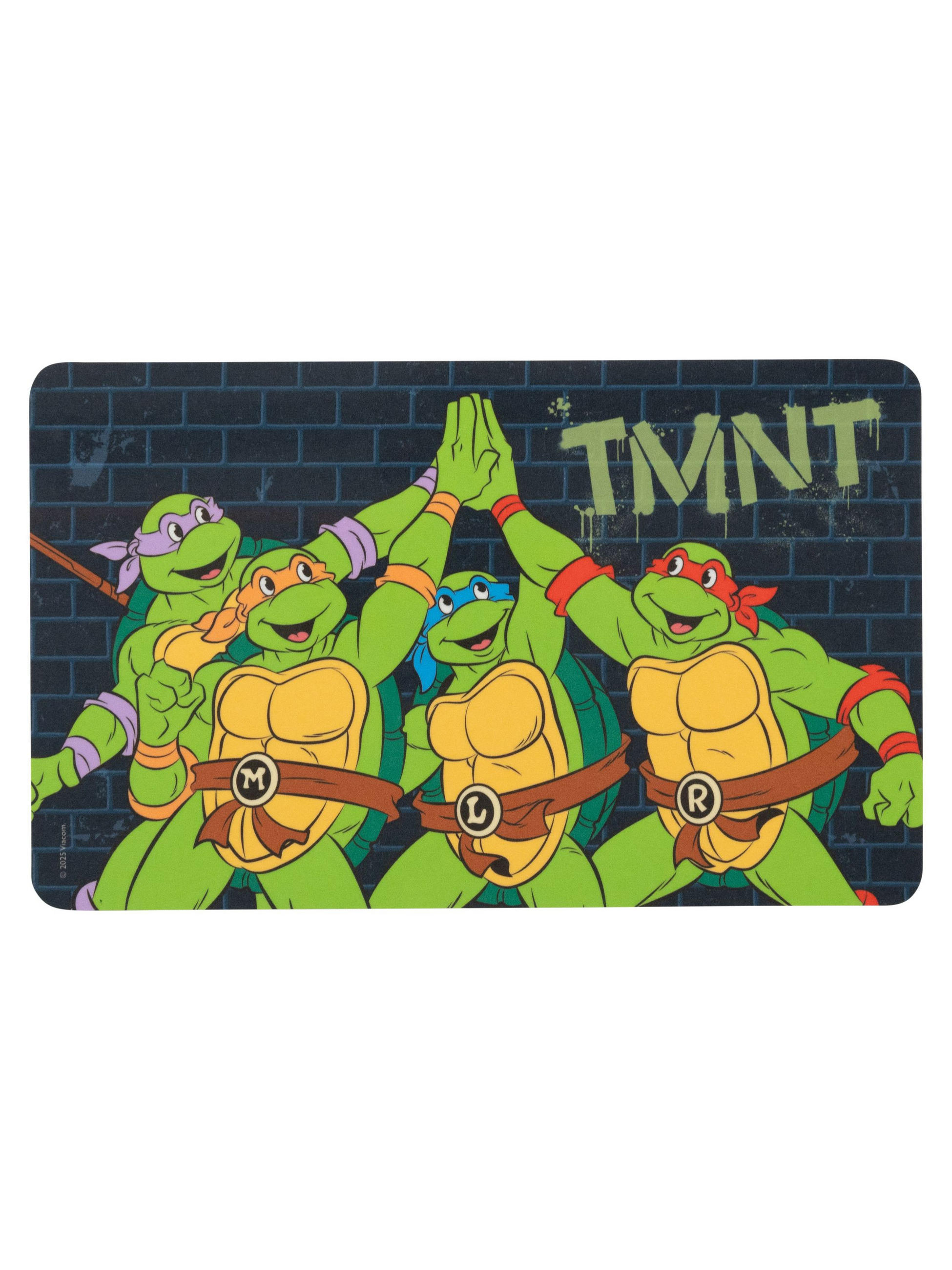 BRETTCHEN Teenage Mutant Ninja Turtles Action Mehrfarbig 14,5 x 23,5 cm - Multicolor, Kunststoff (14.5/23.5cm) - United Labels