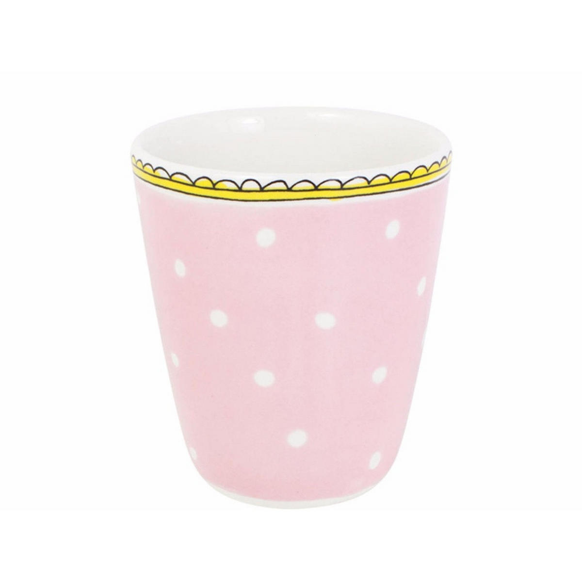 BECHER Punkt in Rosa - 350 ml - Multicolor, Keramik (0.35L) - Blond Amsterdam