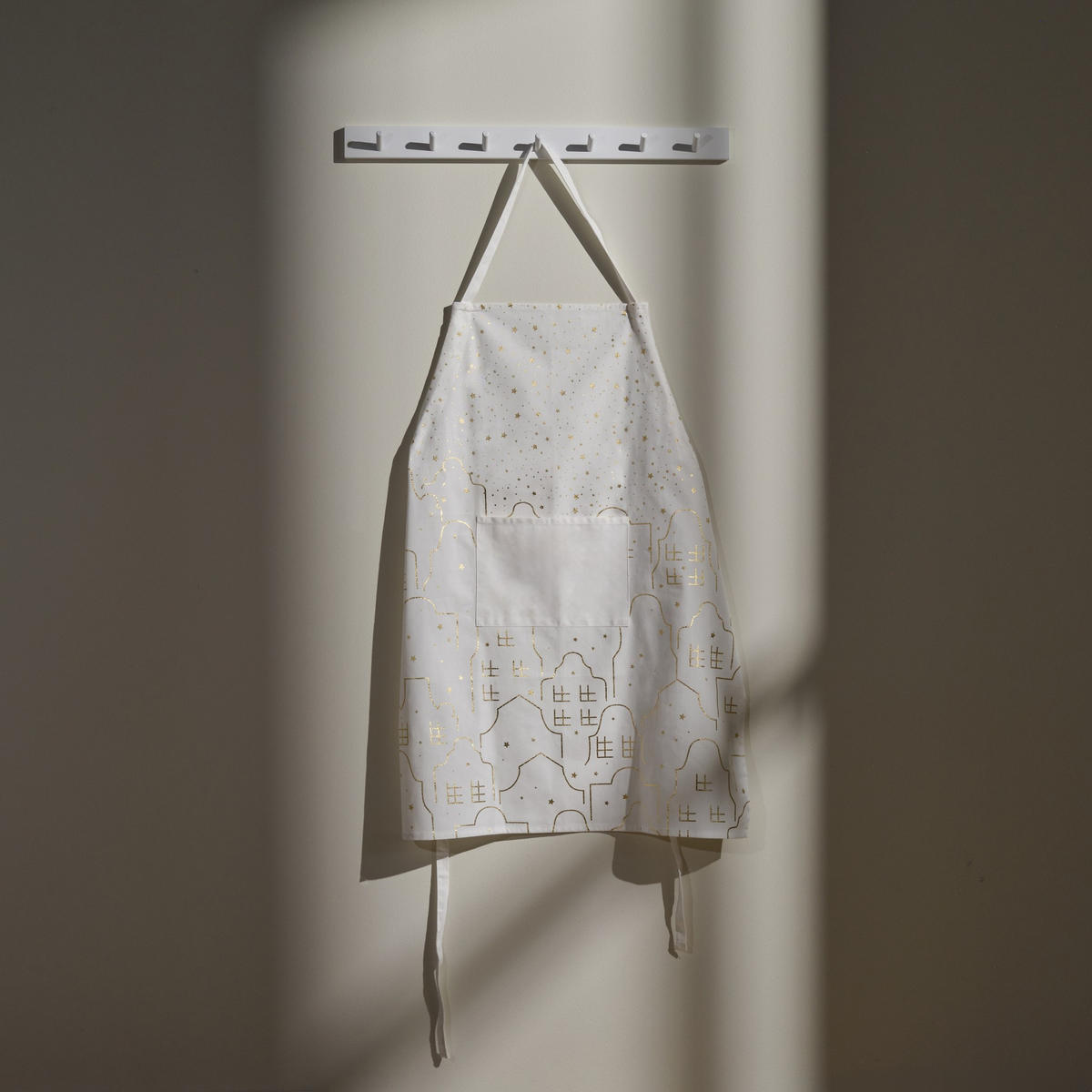 SCHÜRZE - Weiß, Textil (70/85cm) - home&you