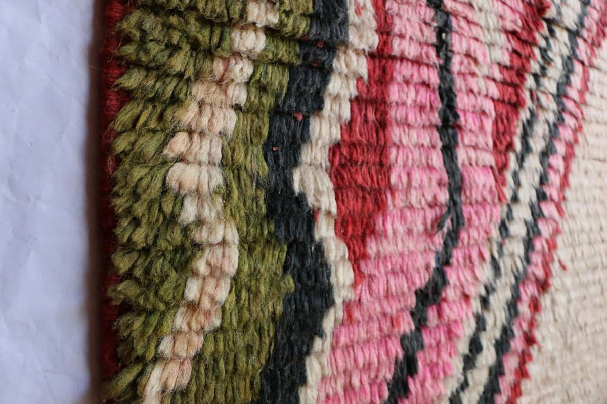 BERBERTEPPICH Teppichläufer marokkanisch aus reiner Wolle 200x 300 cm - Multicolor, Naturmaterialien (200/300cm) - AFK Living