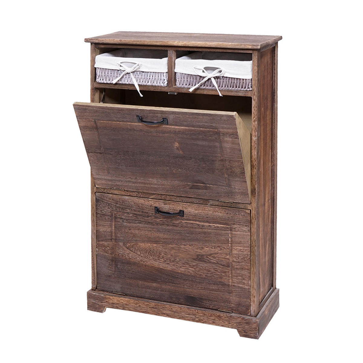 SCHUHKIPPER Braun - Braun, Holz (60/100/24cm) - MCW