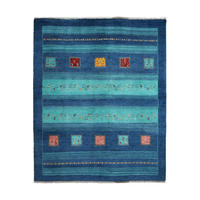 GABBEH-TEPPICH handgeknüpft Sonnat Bunt 193/154 cm Schurwolle - Multicolor, Textil (154/193cm) - Looma