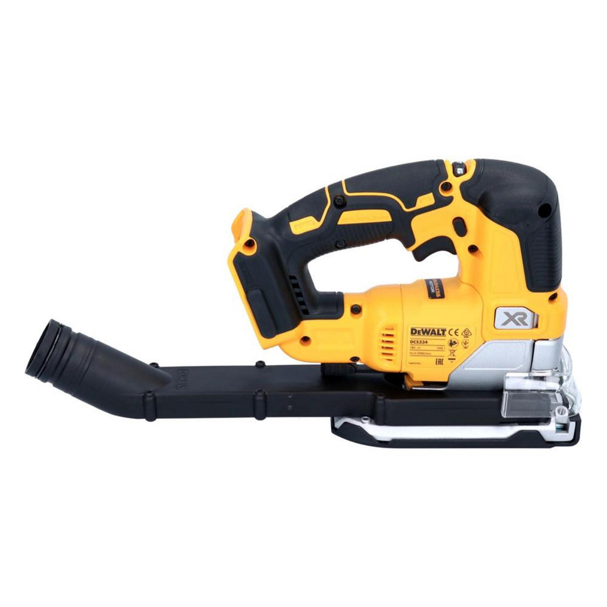 DEWALT DCS 334 N Akku Pendelhub Stichsäge 18 V Brushless Solo - ohne Akku, ohne Ladegerät - Multicolor, Kunststoff (38/150/11cm) - DeWalt
