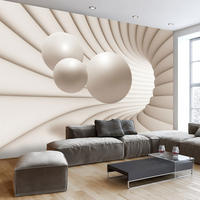 SELBSTKLEBENDE FOTOTAPETE 147/105 cm - Beige, Kunststoff/Textil (147/1cm) - KUNSTLOFT