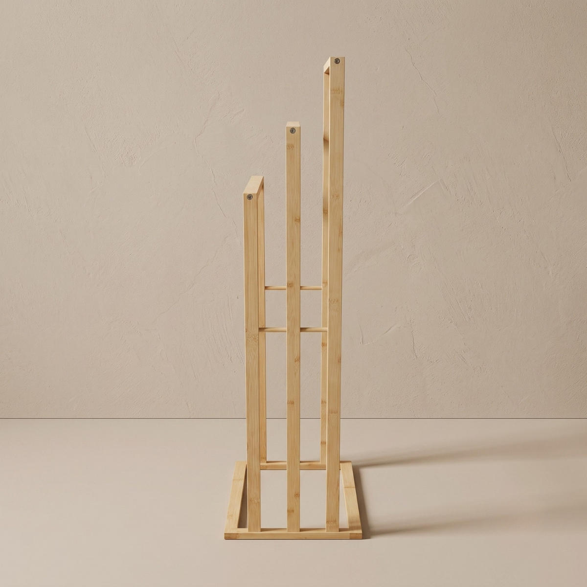HANDTUCHSTÄNDER 40/24,5/80 cm - Beige, Naturmaterialen (24.5/80/40cm) - NUXIO