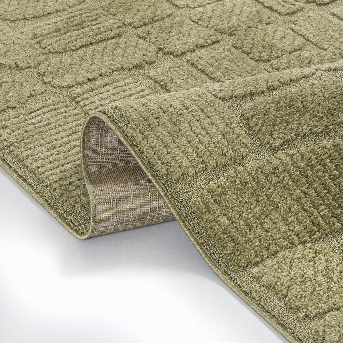 TEPPICH Grün Geometrisch, Moderne - 160 x 230 cm - Hellgrün, Textil (160/230cm) - Mazovia