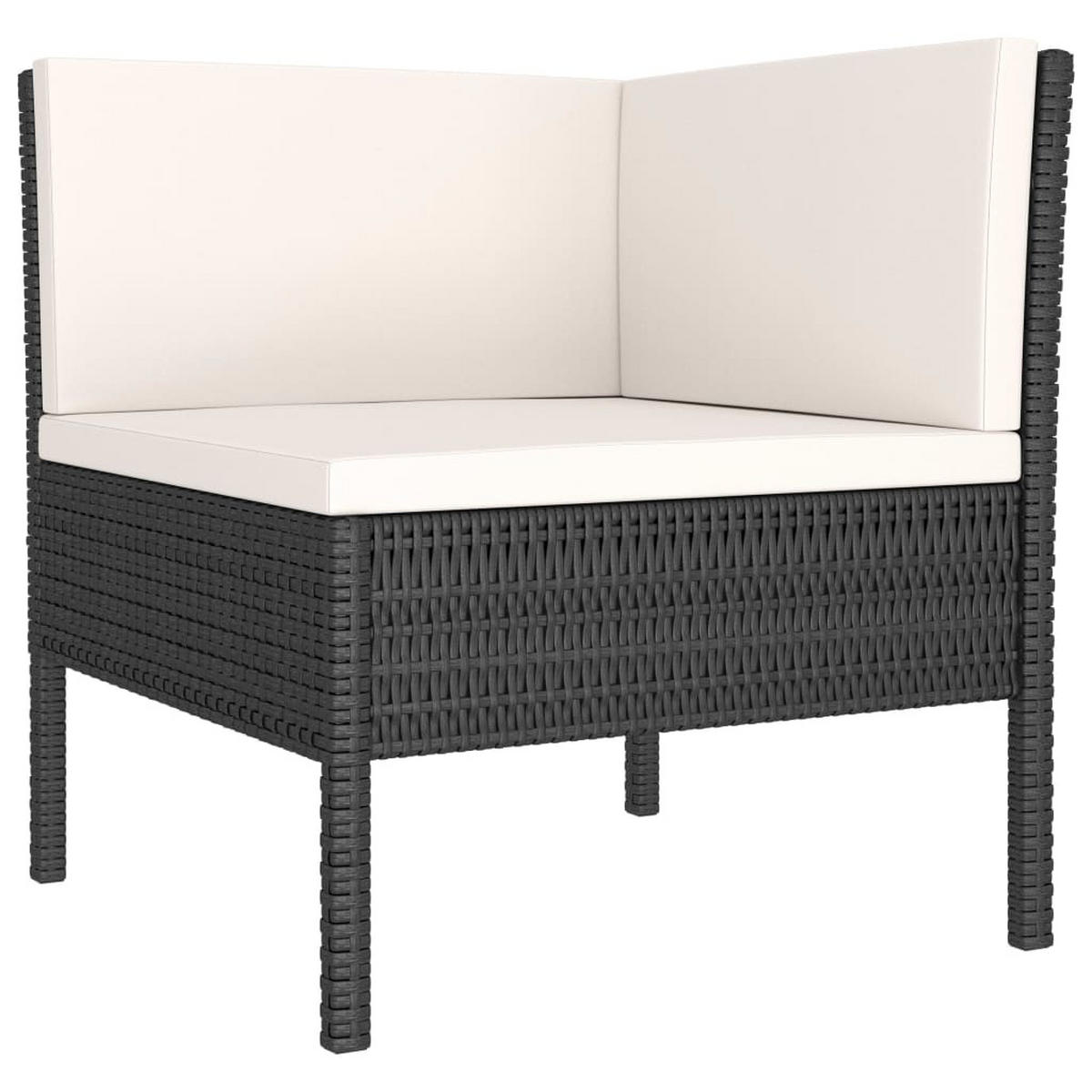 GARTENSET Reedy 6-teilig - Schwarz, Metall - Nettlife