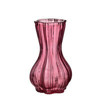VASE Serenite Rosa Glas - Rosa, Glas (21cm) - Mondex