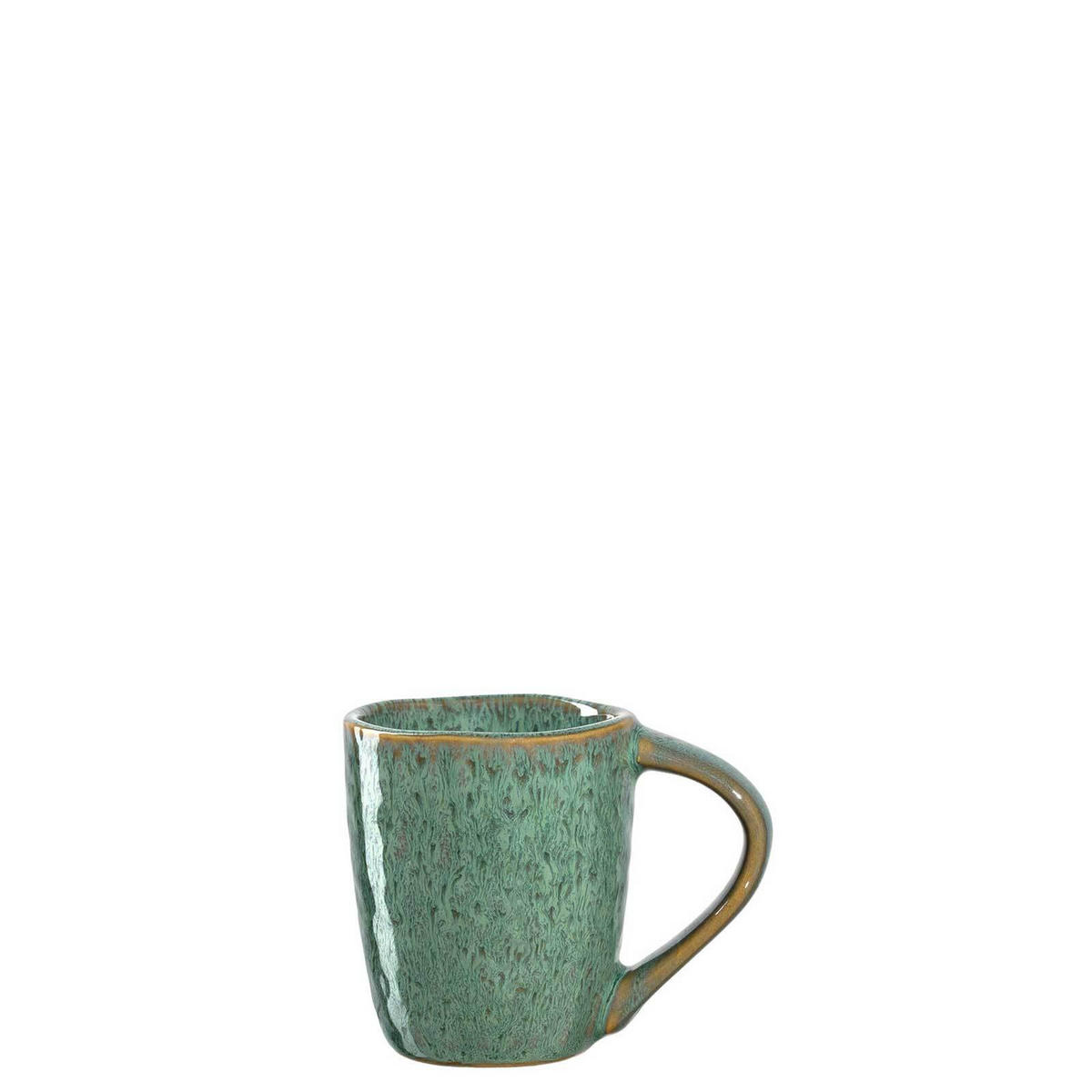 ESPRESSOTASSEN Matera grün 90 ml 4er Set - Grün, Keramik (0.09L) - Leonardo Living