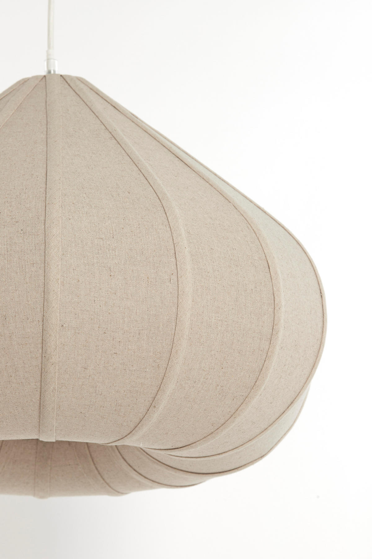 HÄNGELAMPE - Braun - 60/60/42.5 cm - Braun, Textil (60/60/42.5cm) - Light & Living