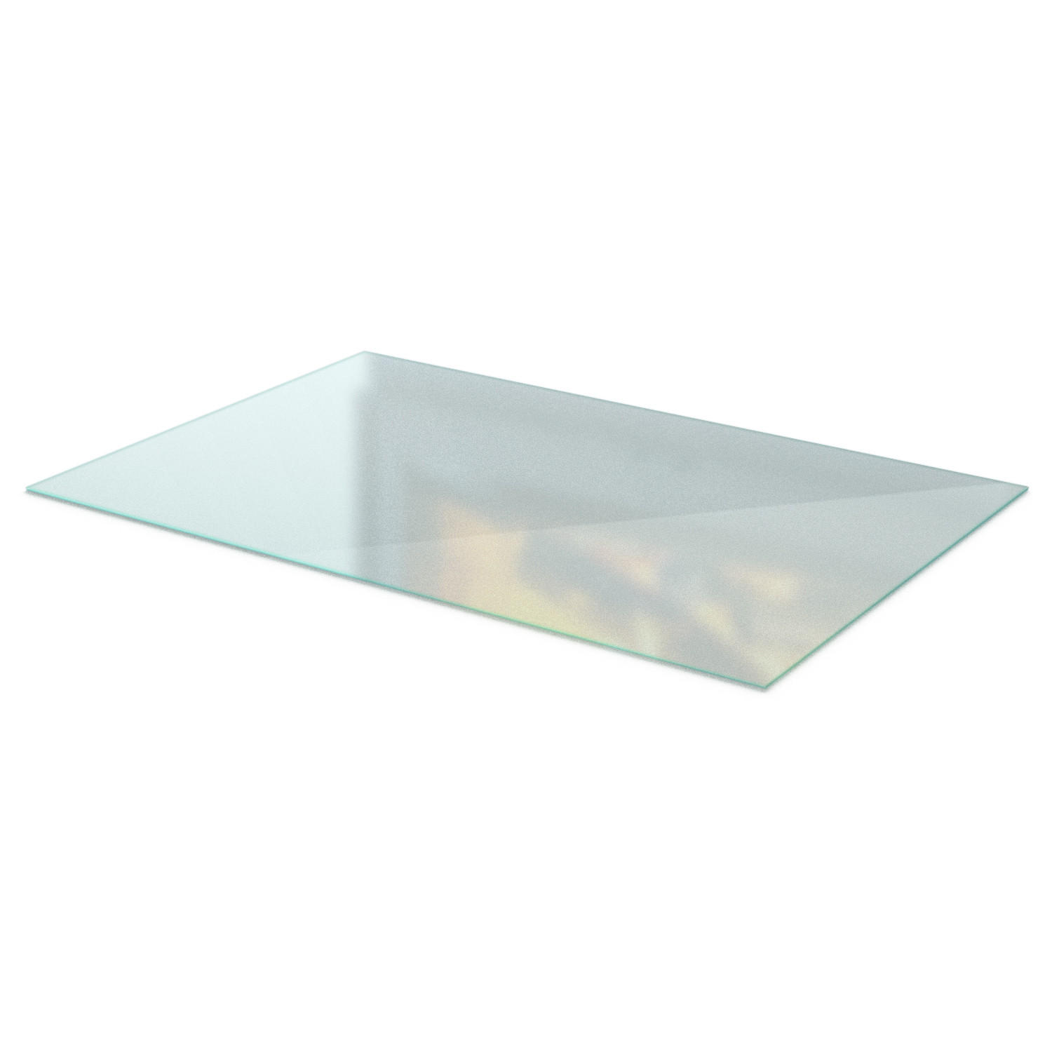 TULUP SKLENĚNÁ PODLOŽKA pod kamna 60x40 cm – mléčné sklo