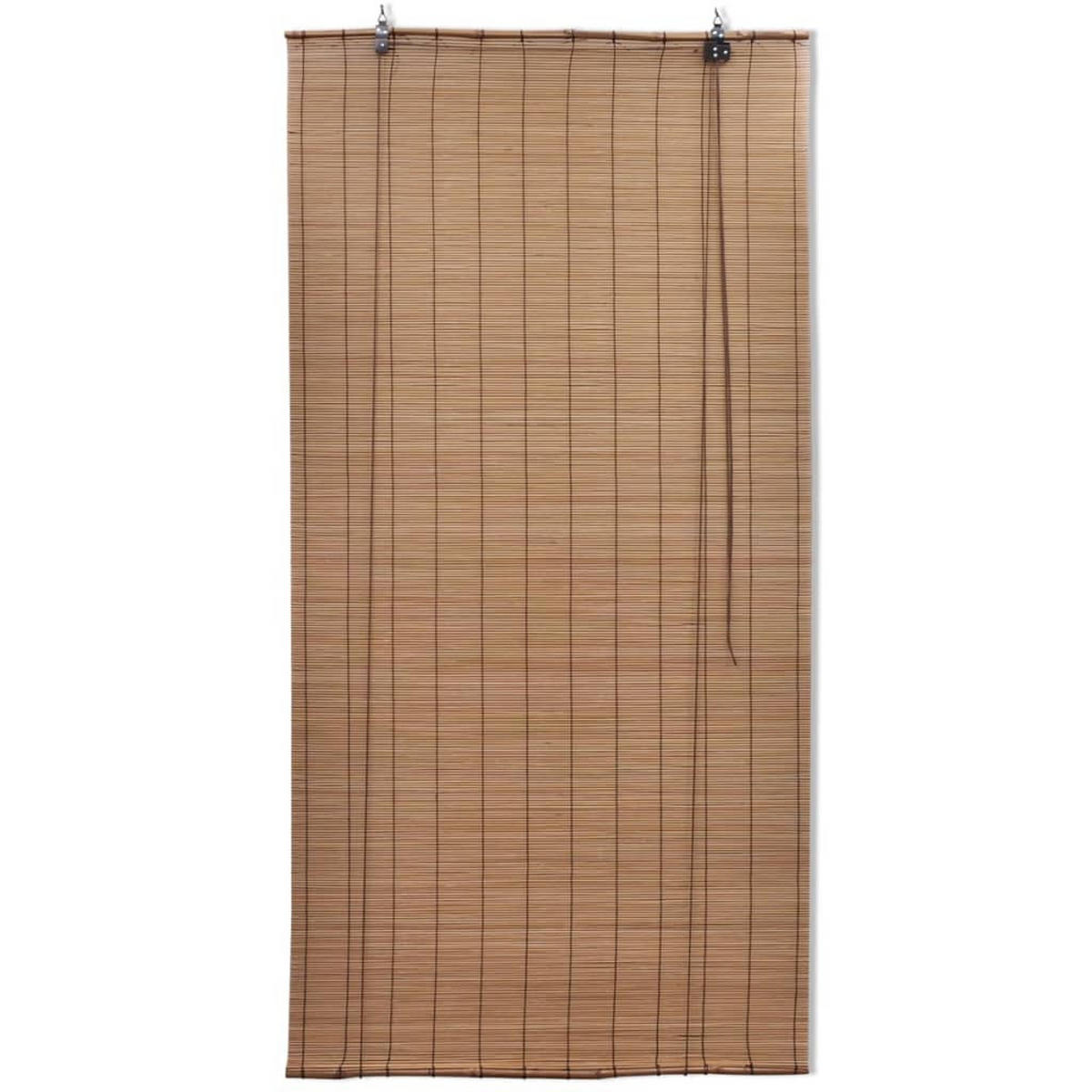 BAMBUSROLLOS 2Er Set 120/220 Cm Braun - Braun, Naturmaterialien (120/220/120cm) - vidaXL
