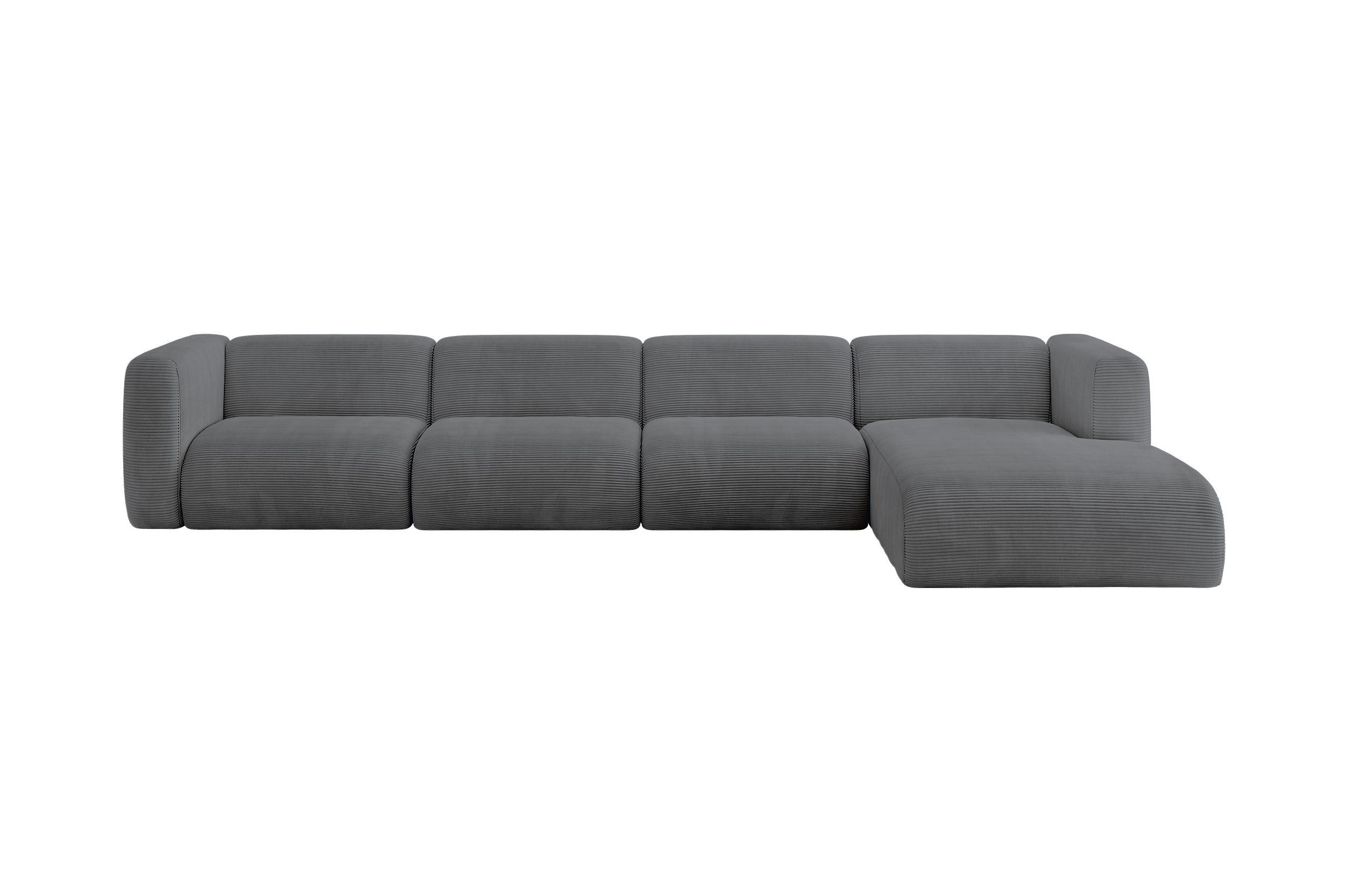 Altdecor Ecksofa Graphit 409x179 cm