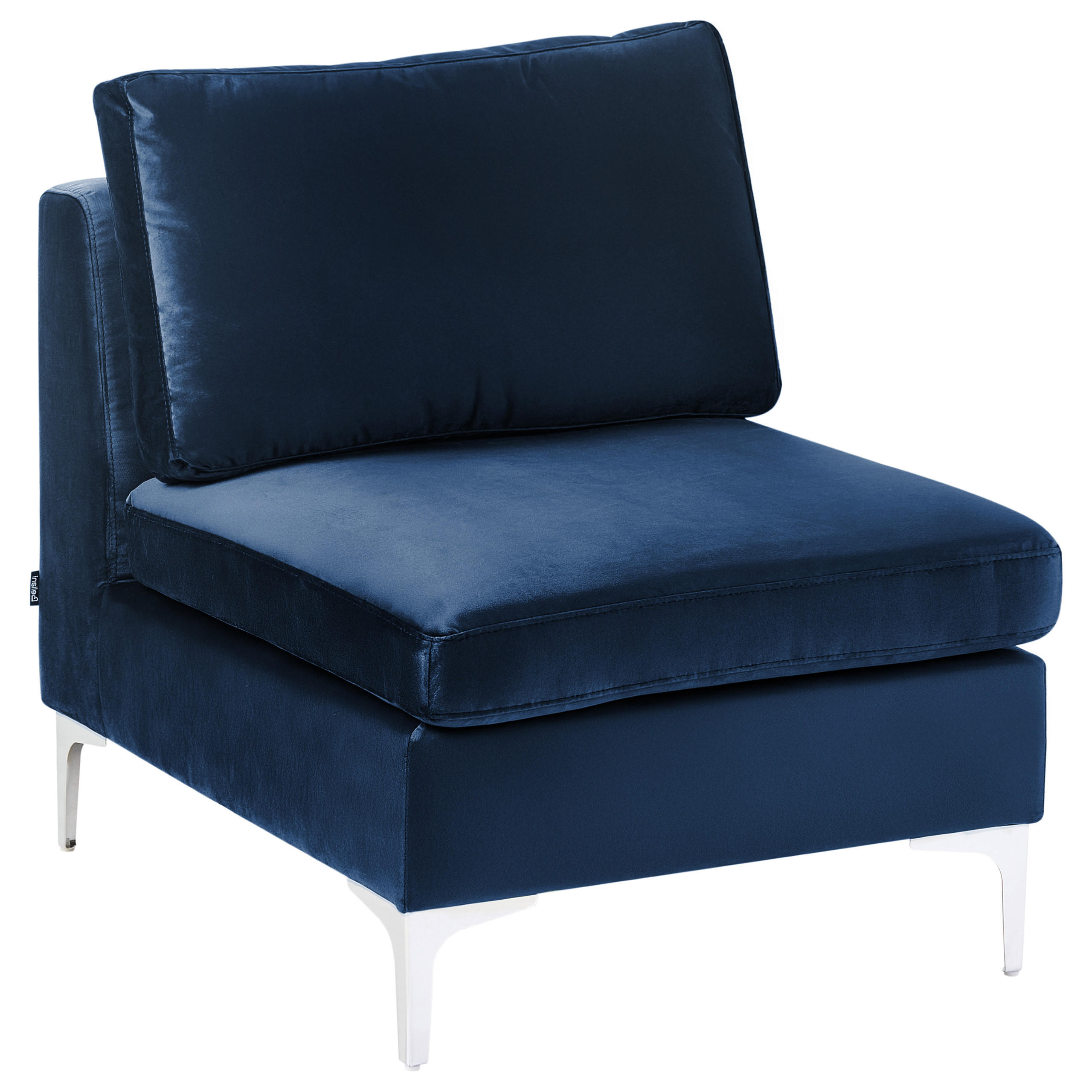 Beliani Sesselmodul Hellblau 65x84x85 cm