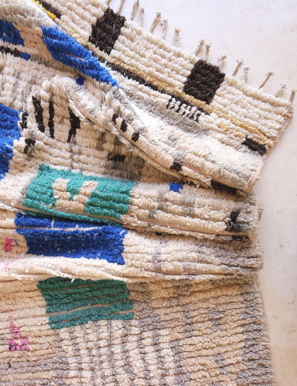 BERBERTEPPICH aus reiner Wolle 164x 306 cm - Multicolor, Naturmaterialien (164/306cm) - AFK Living