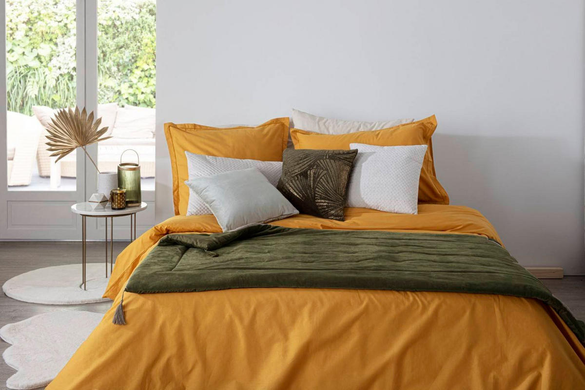 PLAID 80/180 cm - Waldgrün, Textil (80/180cm) - Atmosphera Createur d´interieur